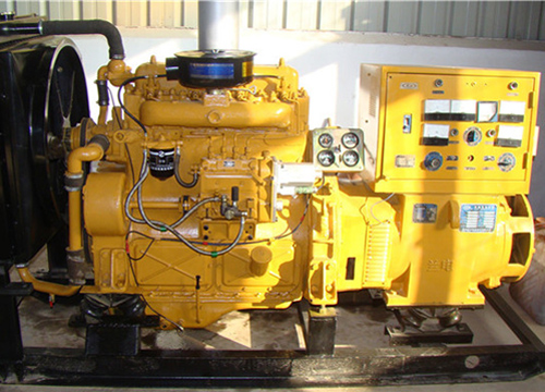 A 50kw biogas generator set ordered by a customer of Henan Anyang Farm