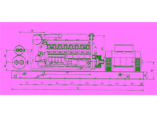 Scheme of 2000KW Jichai Diesel Generator Unit